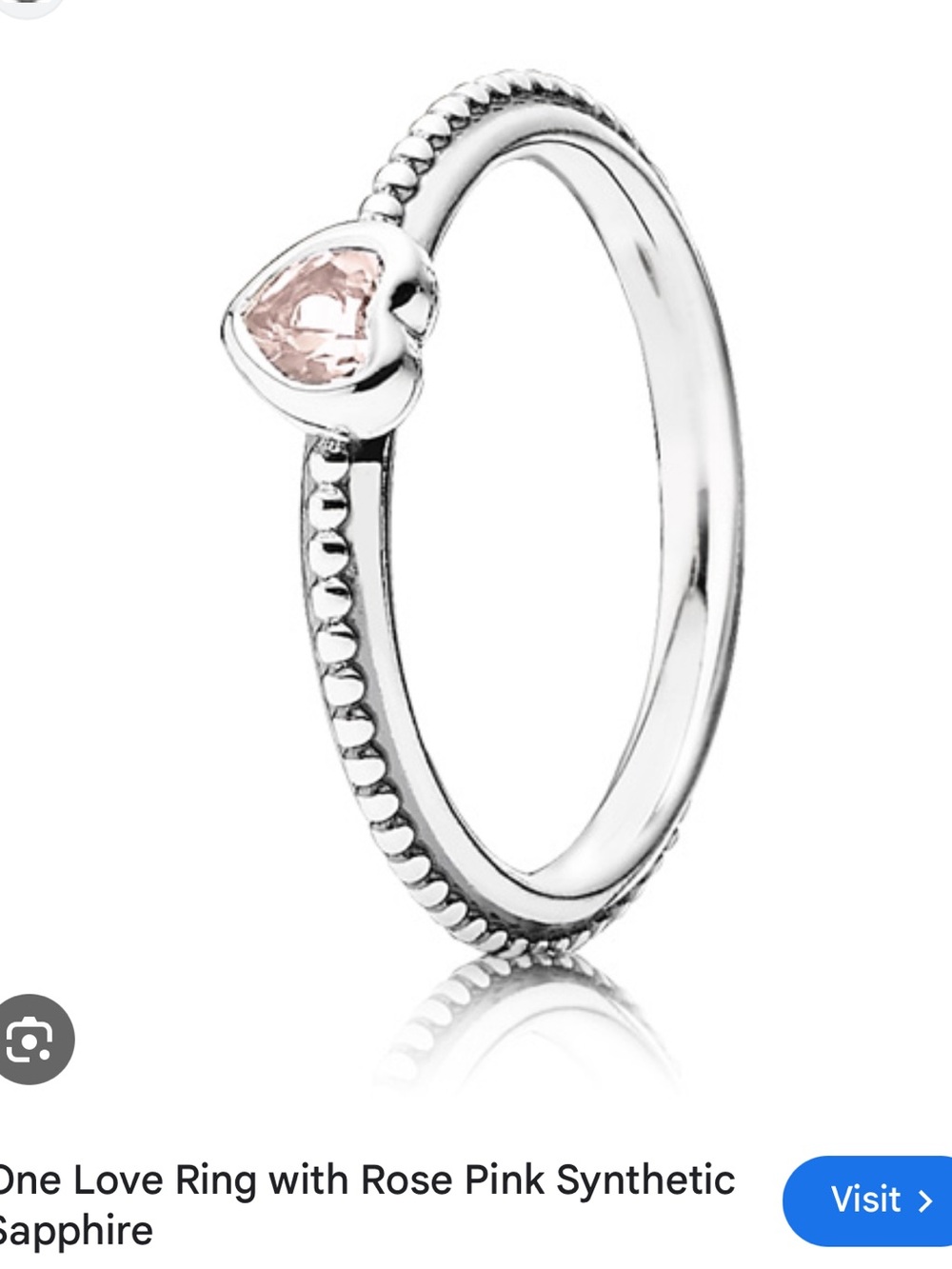 Pandora “One Love” Ring
